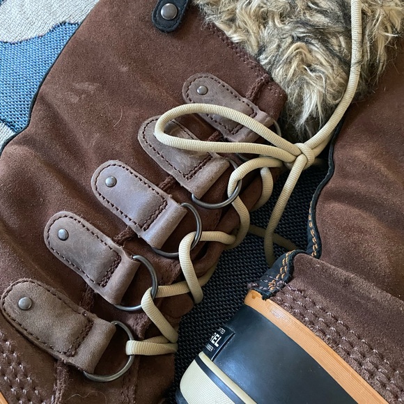 Joan of the Arctic Brown Sorel Winter Boots - Picture 2 of 11